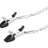 Colier BDSM Darkness cu Pinze pentru Pezonti