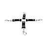 Restricții bound leather 4 Way Hog Tie