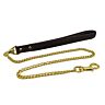Leash Bound din piele nubuck, lungime 108 cm