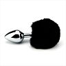 Butt Plug Furry Fantasy Bunny Tail cu coada de iepure Negro