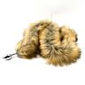 Butt Plug Furry Fantasy cu coada de vulpe roșie