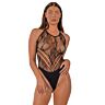 Body Lace LJ Floral Halter cu decolteu halter