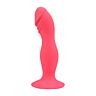 Dildo Anal Loving Joy 15 cm cu Cupă de Suținere Rosa
