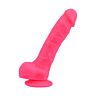 Dildo Loving Joy 8 Inch cu ventuză și venuri ridicate