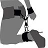 Set restricții Loving Joy cu mânere reglabile