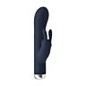 Vibrator NAUTI Silicone Rabbit cu 10 moduri de vibrație