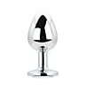 Butt Plug Toosh Metal Large cu bază decorată Plata