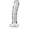 Dildo ICICLES N. 62 cu stimulare a punctului G