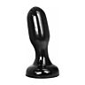 Plug Anal All Black 19.5 cm hipoalergenic pentru confort