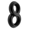 Inel S Pleasures 8-Ring dublu pentru penis
