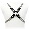 Hamuri Leather Body Chain Harness pentru bărbați ajustabil
