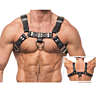 Hamuri din Piele Leather Body Chain Harness III pentru Bărbați