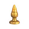 Butt Plug Silexd Goldy Medium cu umplutură duală