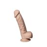Dildo SilexD 20 cm cu bile, silicon termoreactiv