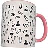 Tază erotică Taza DIABLO PICANTE 370 ml cu design provocator