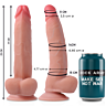 Dildo Rock Army Leopard 23 cm cu baza de ventosa