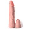 Fantasy X-Tensions Penis Sleeve – 17.78 cm with 2.54 cm Plug