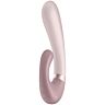 Vibrator Satisfyer Heat Wave cu stimulare dublă și căldură