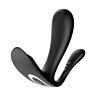 Vibrator Satisfyer Black Stealth cu control prin aplicație