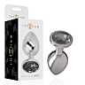 Plug Anal Intense cu Cristal Negru pentru Plăcere Refinată