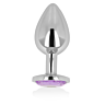 Plug anal OHMAMA cu cristal violet de 8 cm