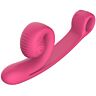 Vibrator SNAIL VIBE Curve cu stimulare dublă