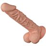 Dildo BAILE BURAQ cu ventuză și textură realistă