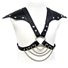 Hamuri Leather Body cu curele ajustabile și lanțuri