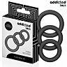 Set Inel Silicona ADDICTED TOYS Model 1 cu 3 dimensiuni