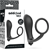 Plug Anal Vibrator ADDICTED TOYS cu Inel pentru Ereții Firme