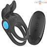 Inel vibrator INTENSE Sam cu control remote și 10 moduri