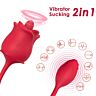Stimulator suctiune ARMONY - PINK 2 IN 1 cu 10 moduri