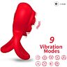 Inel Vibrator ARMONY Heart Red