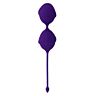 Bile Kegel KarmyFit Silicone Lila pentru întărirea pelvicului