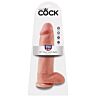 Dildo King Cock 30.48 cm cu bile