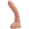 Dildo Baile Alex 27 cm | Textură realiste și ventuză puternică