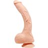 Dildo Baile Beautiful Jack 26 cm cu ventuză și texturi realiste