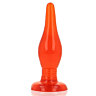 Plug anal BAILE RED SOFT TOUCH 14.2 CM cu con pentru dilatare