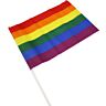 Banderín PRIDE Mediu cu steag curcubeu