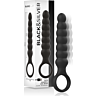 Vibrator Anal Black&Silver Bob cu vibrație puternică