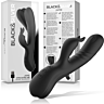 Vibrator BLACK&SILVER Jamie cu stimulare dublă