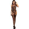 Bodystocking SUBBLIME Crotchless cu Cuello Halter