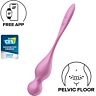 Bola Vibratoare Satisfyer Love Birds pentru Stimularea Punctului G