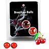 Boli Brazilian Balls Secretplay cu lubrifiant cu aromă de cireșe
