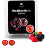Bile Brazilian Balls Secretplay cu gust de fructe de pădure