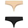 Tangă BYE BRA - INVISIBLE THONG 2 PACK M