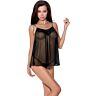 Chemise Lingerie Passion Melania L/XL cu tanga