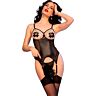 Corset Lingerie Chilirose CR 4831 cu copas deschise