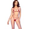 Micro bikini CHILIROSE CR 4900 roșu, mărime unică