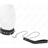 Colier KINK 105 cm din piele PVC pentru jocuri BDSM